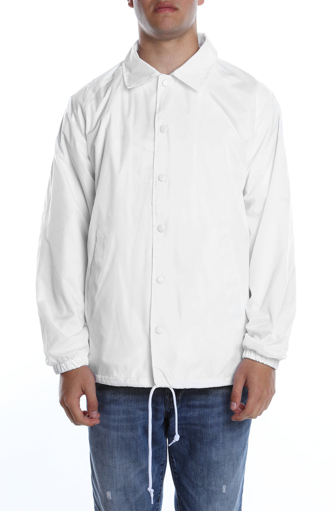 8G SHOOT COACH JACKET ホワイト TSY ORIGINAL COACH JACKET // WHITE | tattoostud
