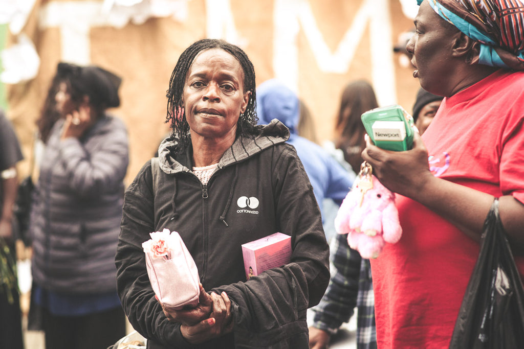 Mother's Day Makeovers on Skid Row