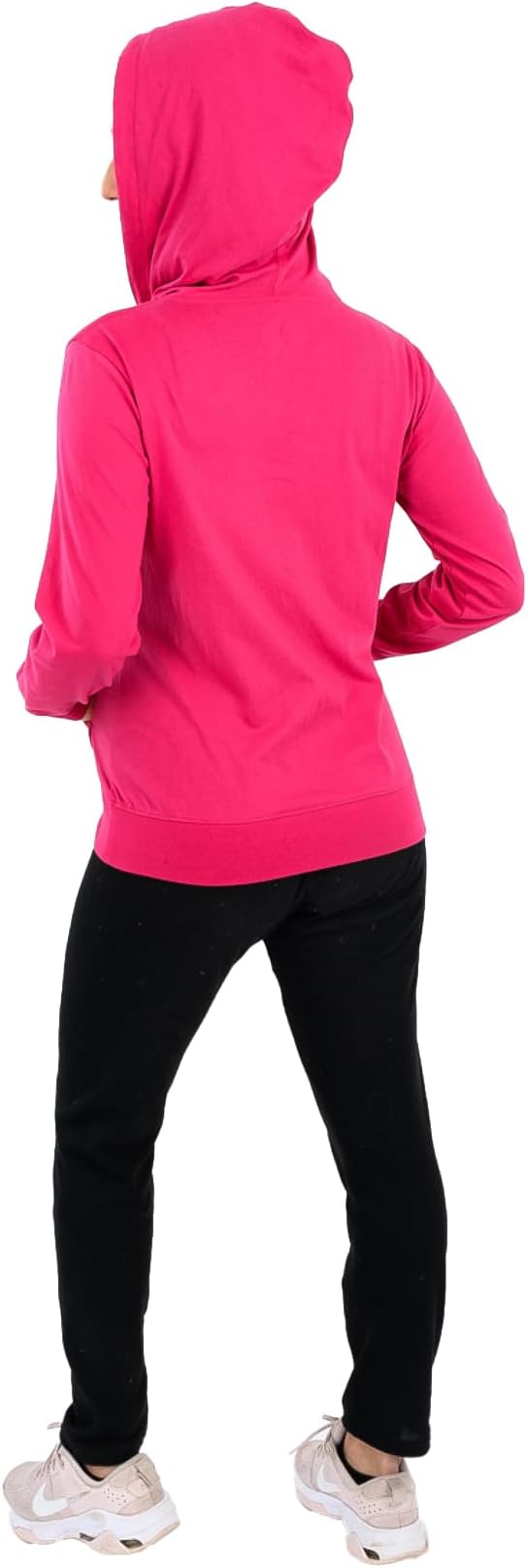 Women's Zip Up Hoodie - Lightweight Athletic Jacket for Women, Full Zip Soft Jersey-Knit Workout Jacket Sweatshirt (Copy) (Copy)