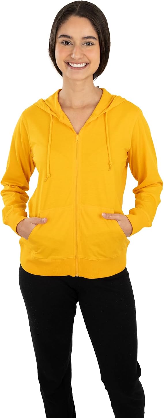 Women's Zip Up Hoodie - Lightweight Athletic Jacket for Women, Full Zip Soft Jersey-Knit Workout Jacket Sweatshirt (Copy) (Copy) (Copy) (Copy)