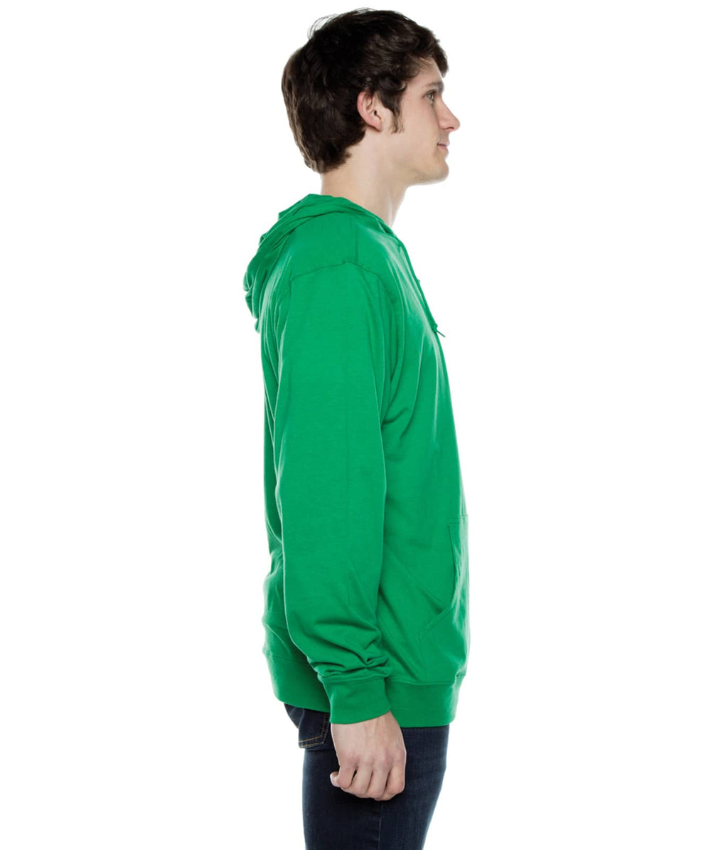 Men's Beach Jersey Hoodie Kelly Green