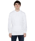 Men's Beach Jersey Hoodie White