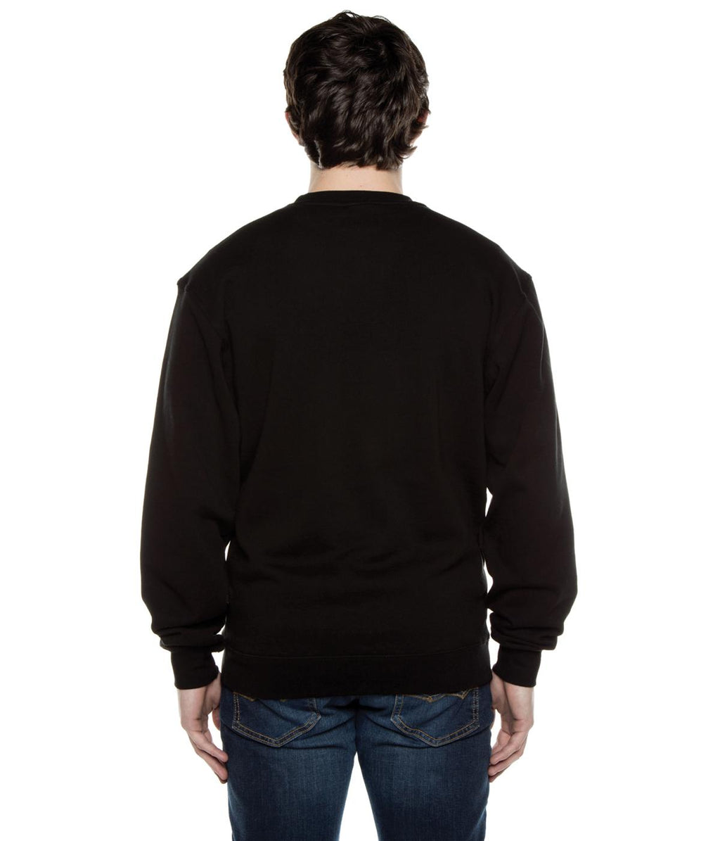 Men's Basic Crew Fleece Black