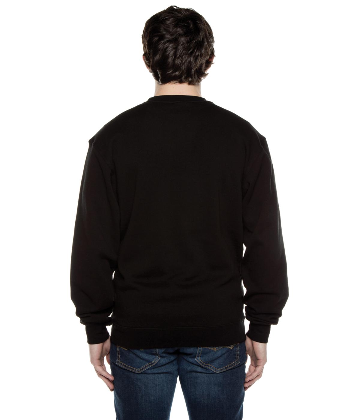 Men's Basic Crew Fleece Black
