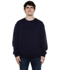 Men's Basic Crew Fleece Deep Navy