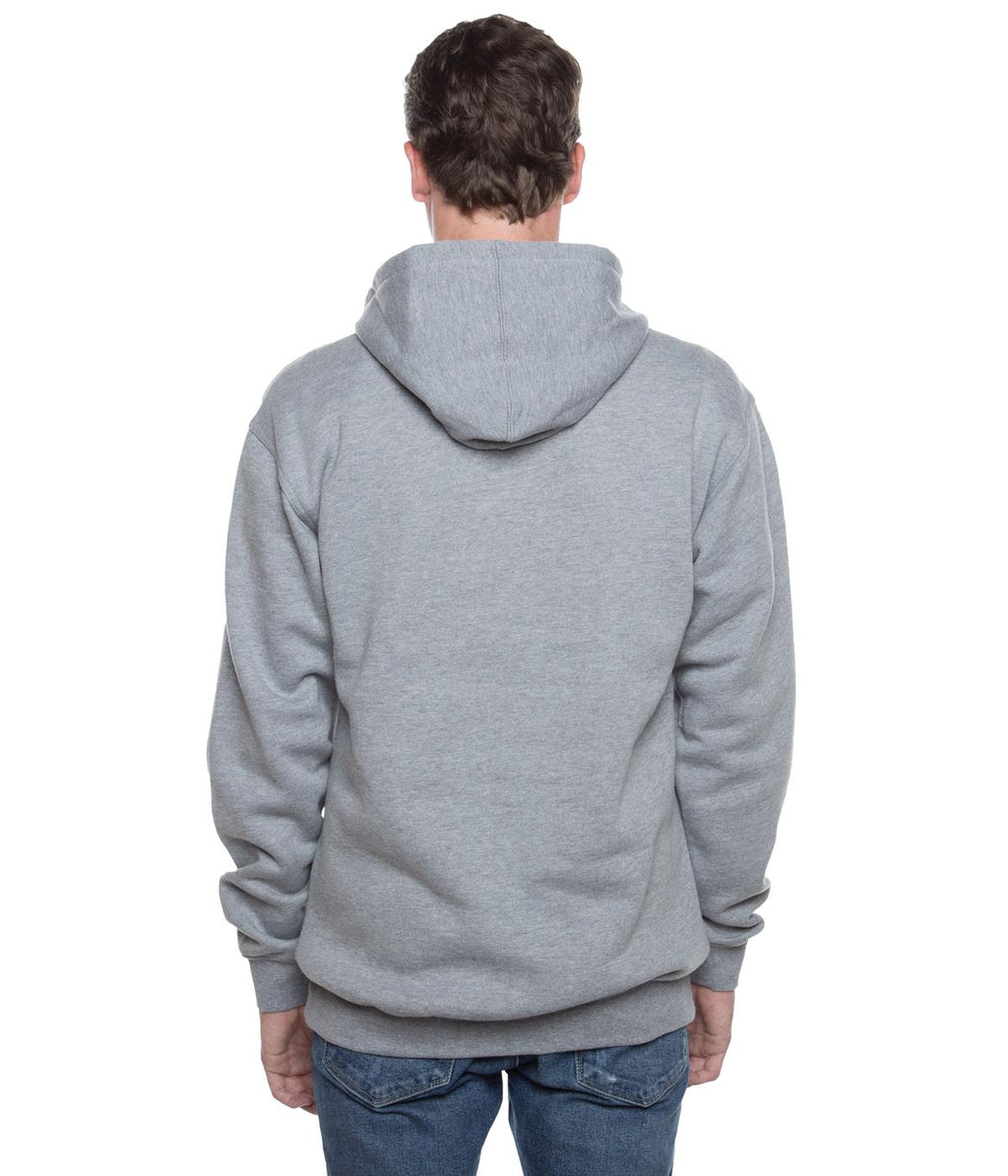 Men's Basic Hoodie Heather Grey
