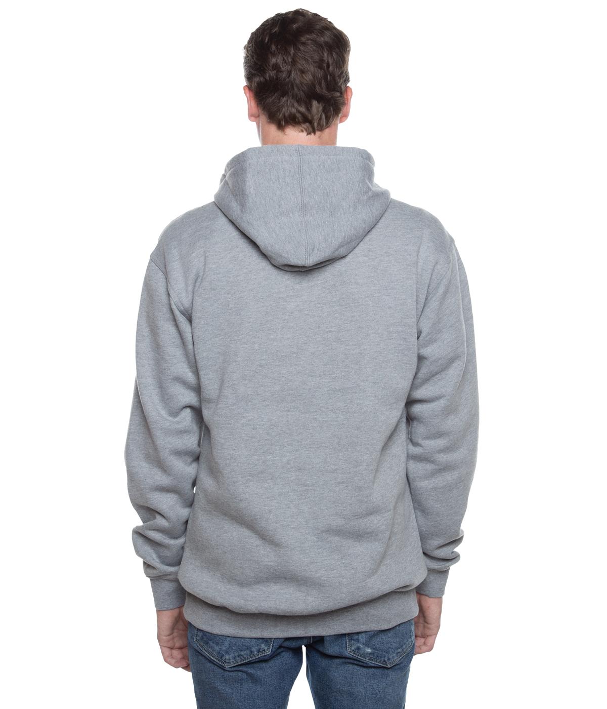 Men's Basic Hoodie Heather Grey