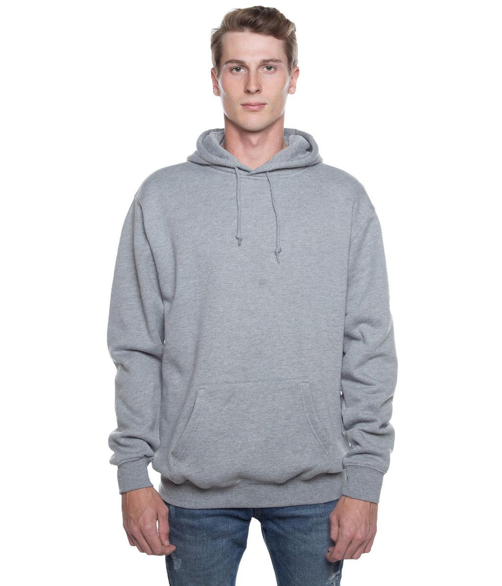 Men's Basic Hoodie Heather Grey