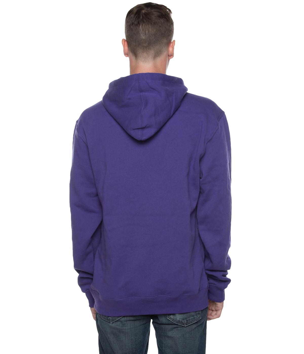 Men's Basic Hoodie Purple