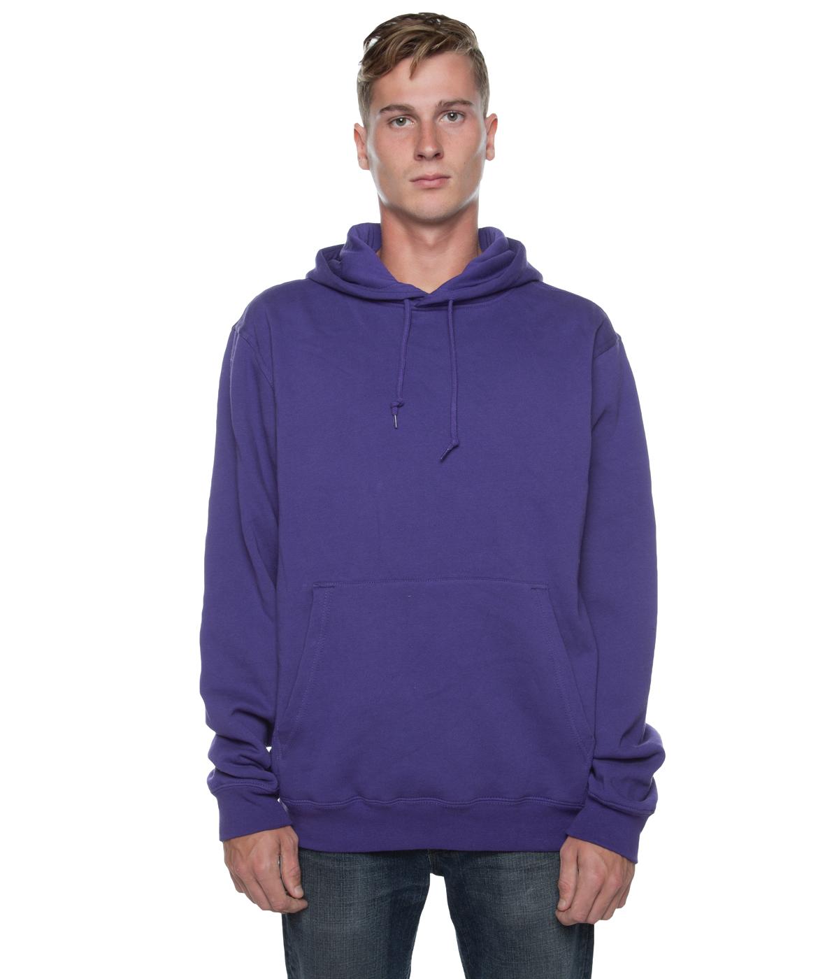 Men's Basic Hoodie Purple