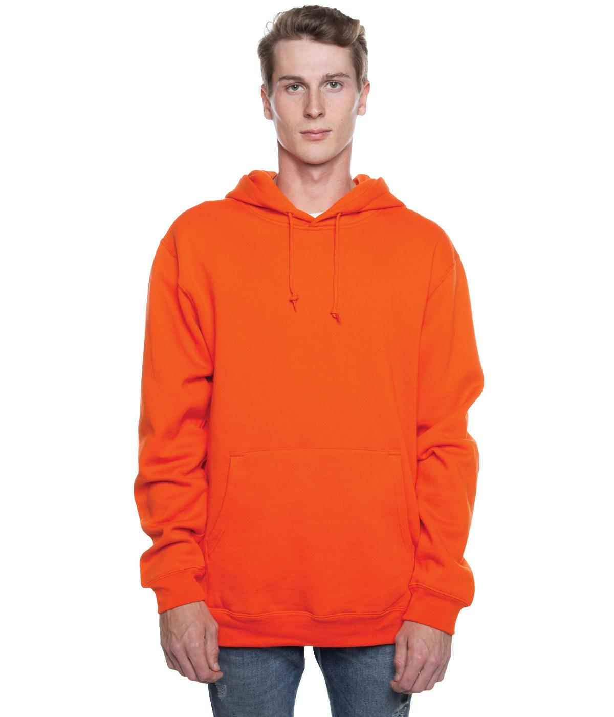 Men's Basic Hoodie New Orange