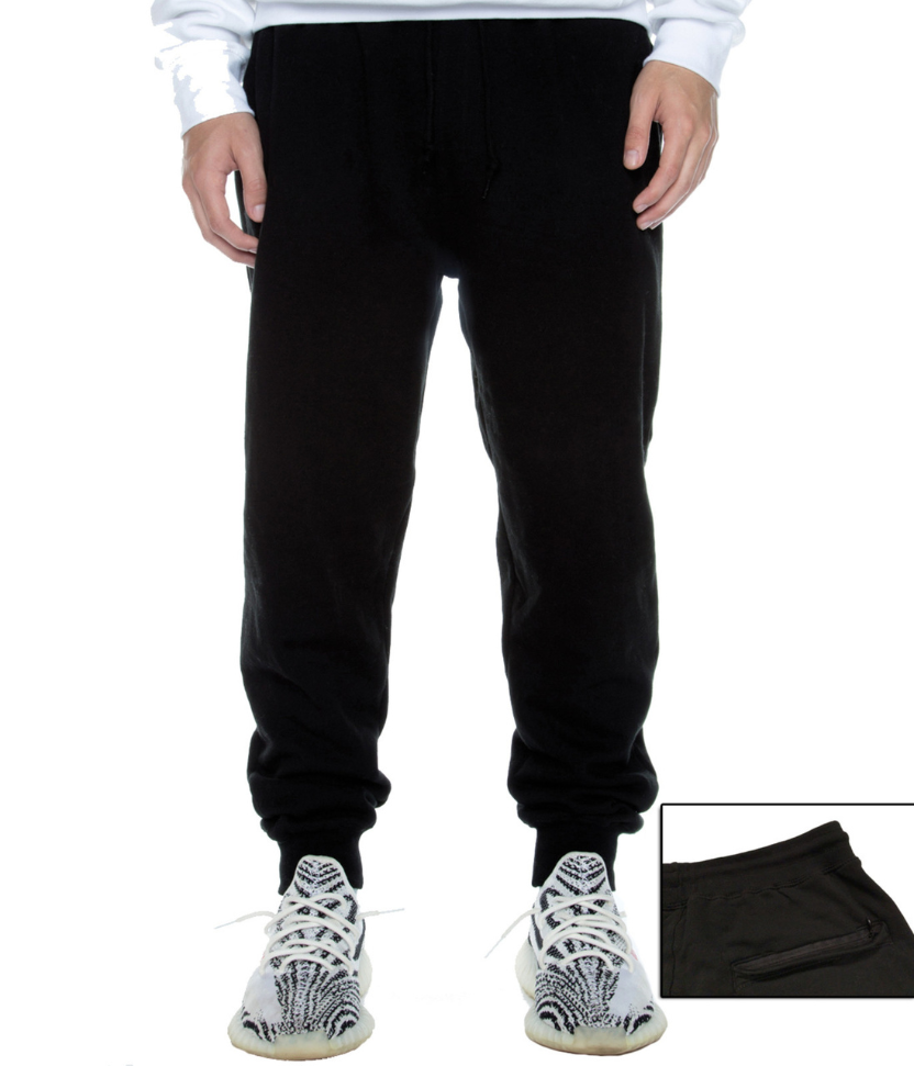 Jogger Fleece Pants Black