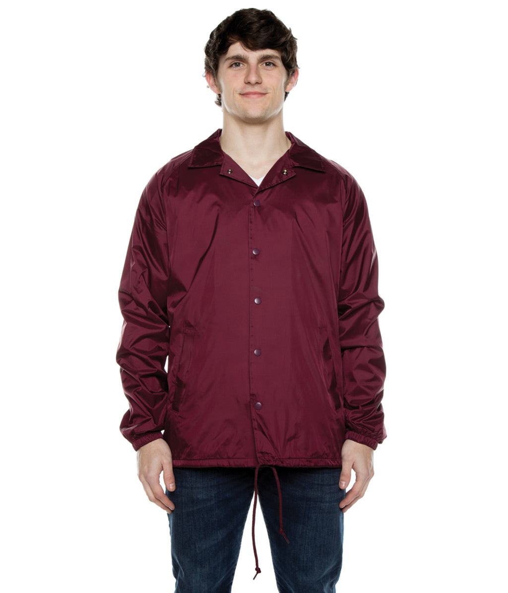 Coaches Jacket Maroon
