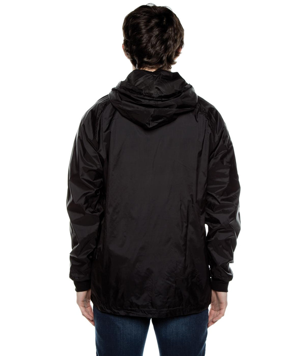 Coaches Hooded Full Zip Jacket w/Rib