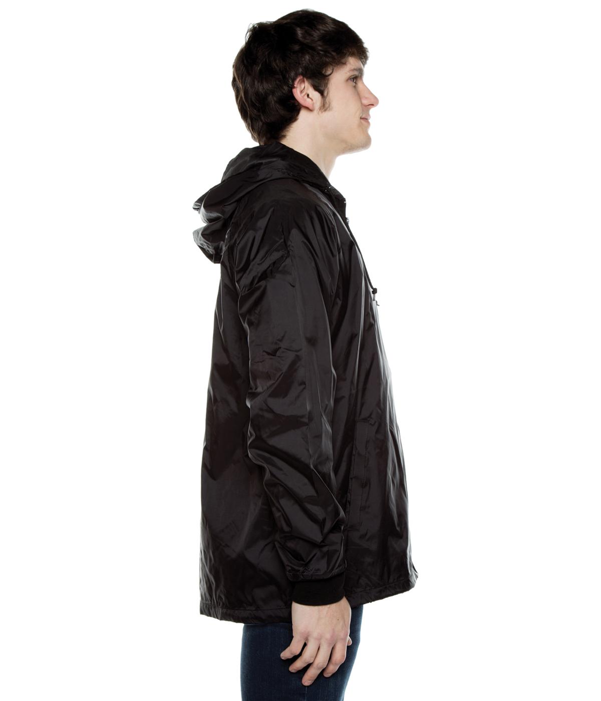 Coaches Hooded Full Zip Jacket w/Rib – COTTONHOOD
