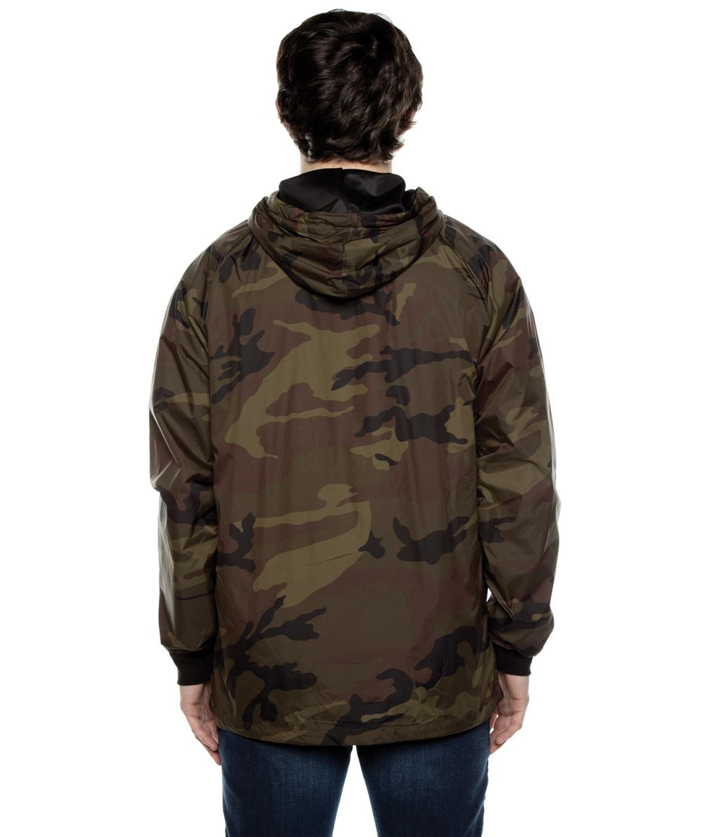 Coaches Hooded Full Zip Jacket w/Rib