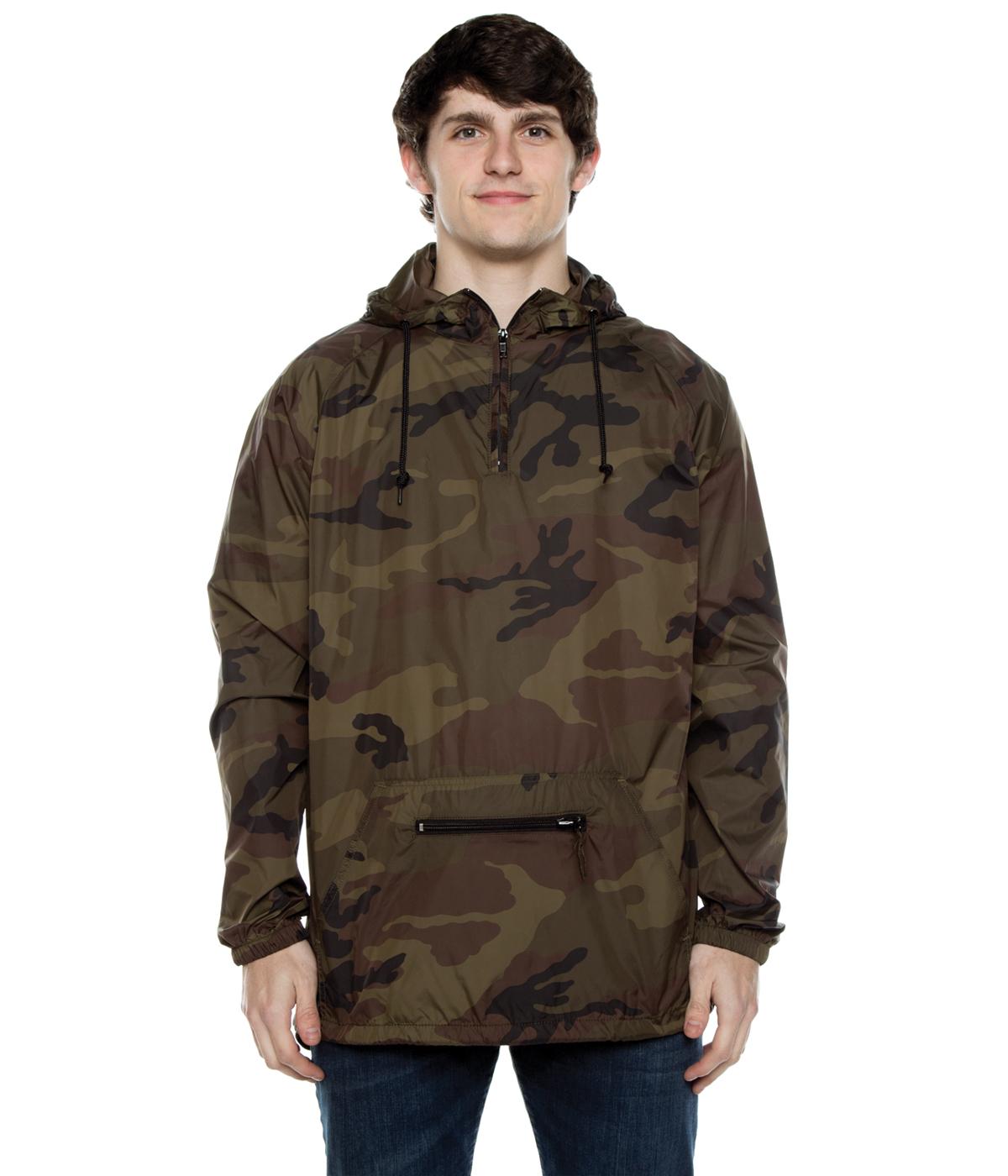 Packable Anorak Pullover Nylon Shell