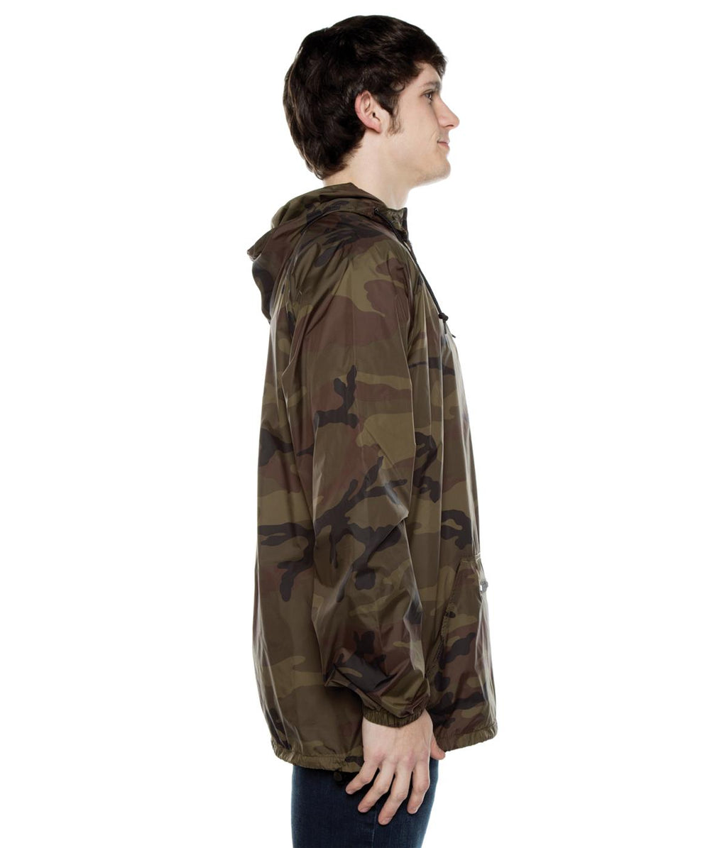 Packable Anorak Pullover Nylon Shell