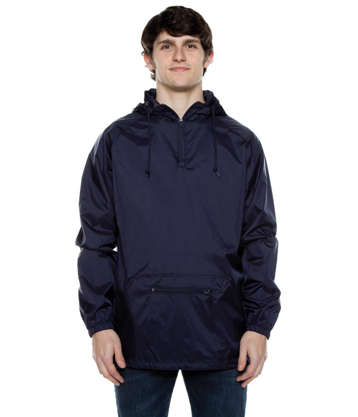 Packable Anorak Pullover Nylon Shell