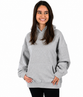 Cottonhood Soft Oversized Hoodie for Women - Casual Long Sleeve Sweatshirt, Women's Hoodie Pullover Sweatshirt - Heather Grey