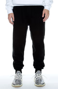 Jogger Fleece Pants Black - COTTONHOOD
