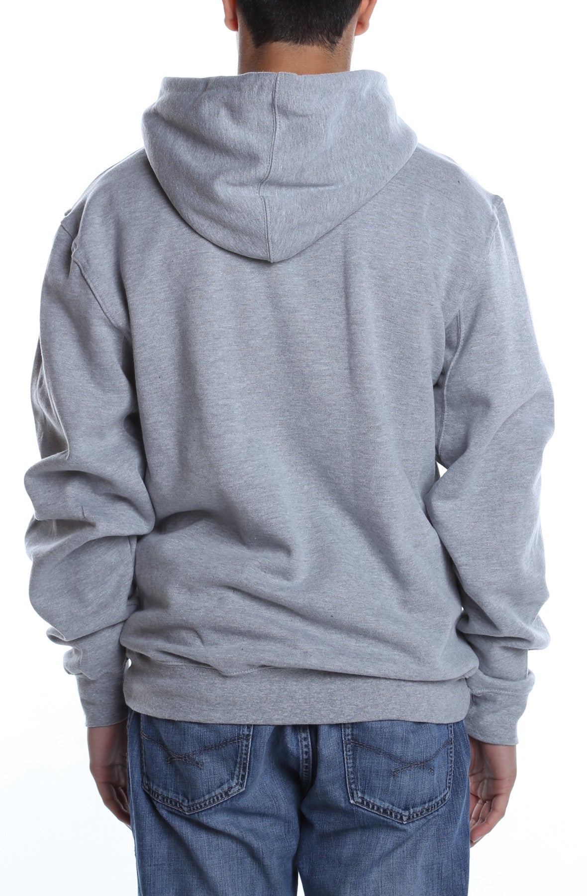 Men's Basic Hoodie Heather Grey - COTTONHOOD